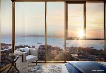 Living Room in 2 BHK Apartment at Piramal Aranya, Byculla – for Sale