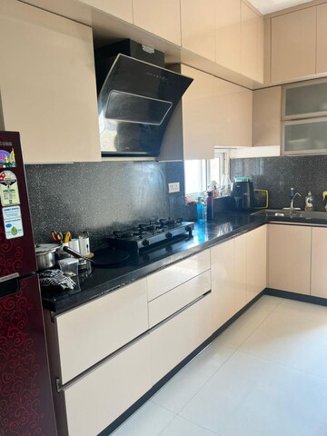 Kitchen in 3 BHK Apartment at Myhna Maple, Varthur – for Rent