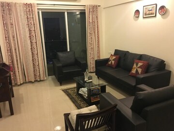 Living Room in 3 BHK Apartment at Nahar Amrit Shakti, Chandivali – for Rent