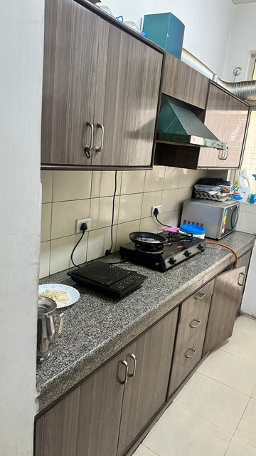 Kitchen in 3.5 BHK Builder Floor at Vatika India Next Iris Floors, Sector 82 – for Rent