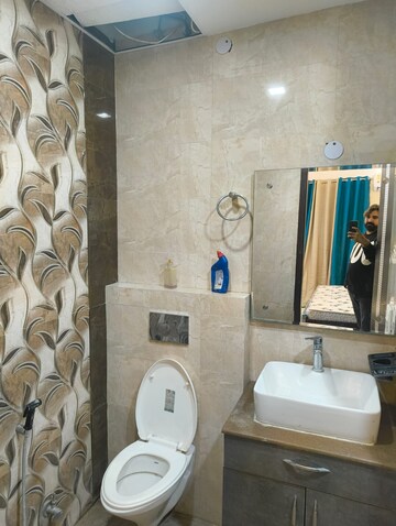 Bathroom in 4 BHK Apartment at Emaar The Enclave, Sector 66 – for Rent