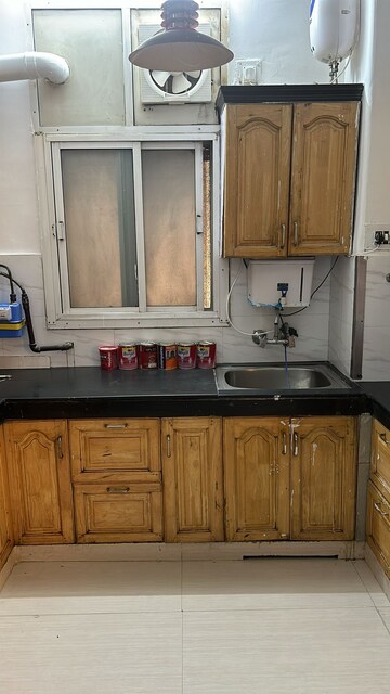 Kitchen in 3 BHK Apartment at Dwarka Sector 4 – for Rent