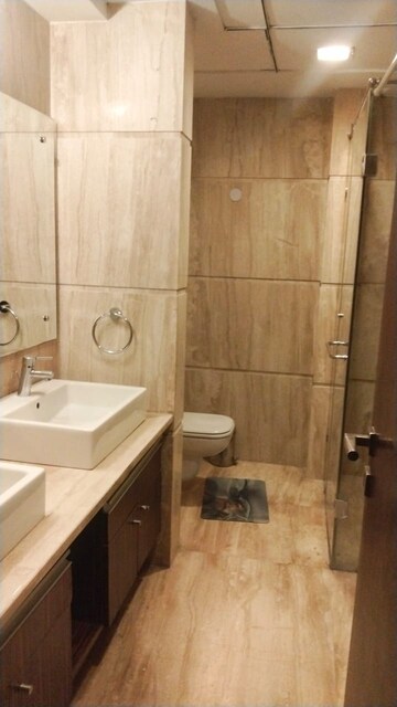 Bathroom in 2 BHK Apartment at Sector 12 Dwarka – for Rent