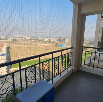 Balcony in 3 BHK Apartment at Allwin El Spazia, Sanauli – for Rent