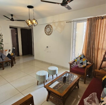 Living Room in 3 BHK Apartment at Allwin El Spazia, Sanauli – for Rent