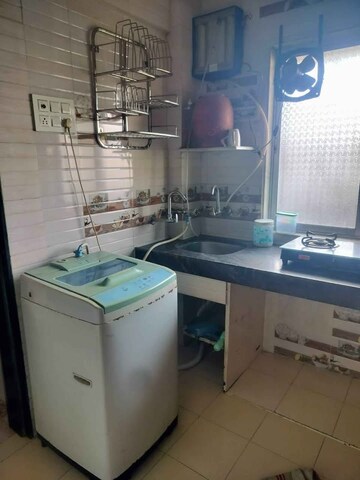 Kitchen in 1 BHK Apartment at Chembur Gaothan, Chembur – for Rent