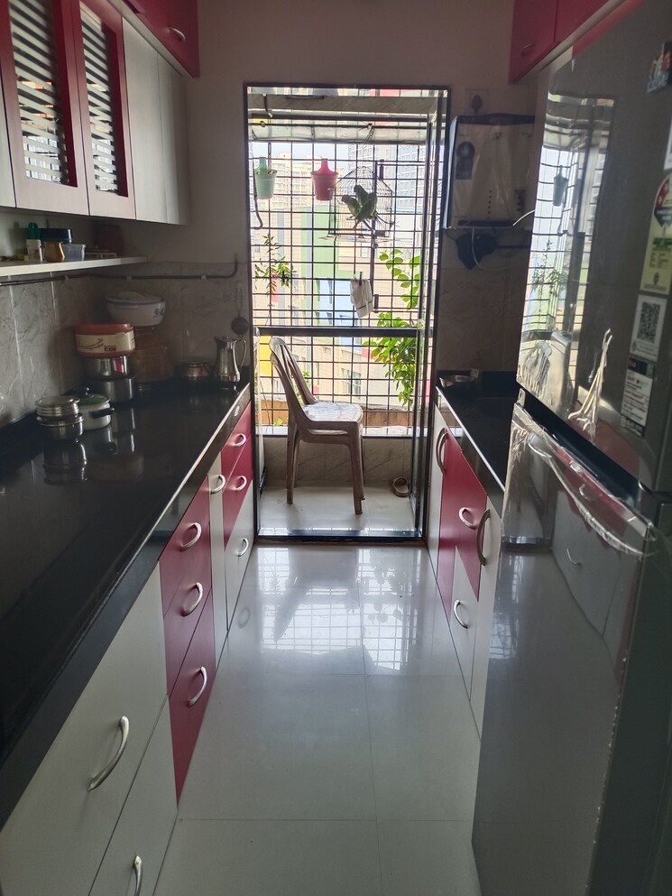 Kitchen, hubtown-greenwoods 2 Bedroom 735 Sq.Ft. Apartment In Vartak Nagar Thane 7975298