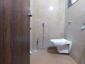 Bathroom in 2.5 BHK Apartment at Samarth Bhalchandra Upvan Phase 2, Punawale – for Rent