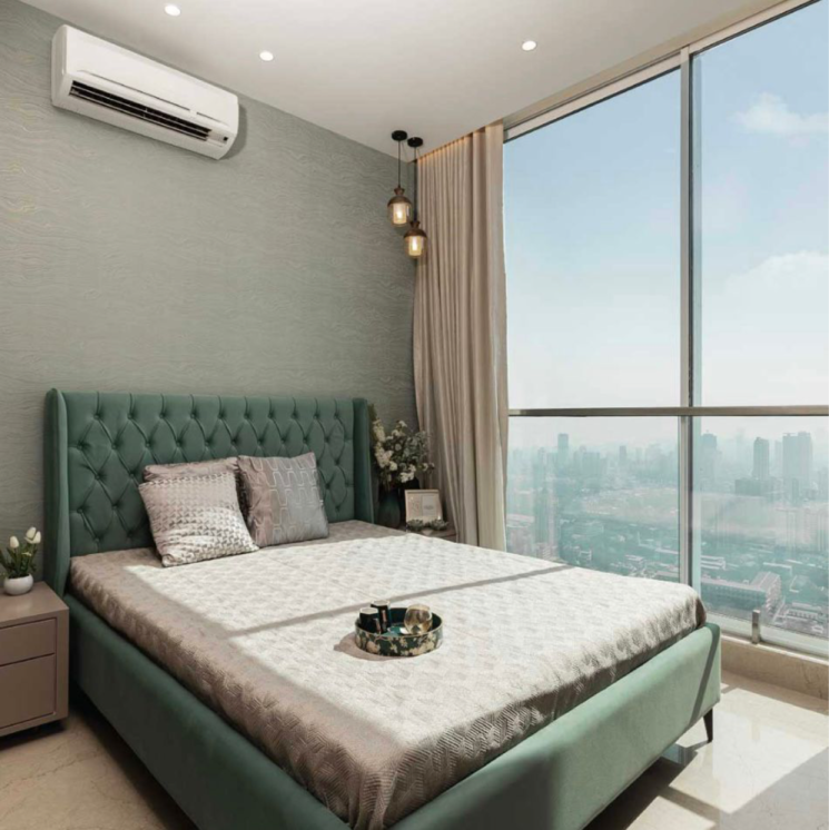 Bedroom, marathon-monte-south 2 Bedroom 855 Sq.Ft. Apartment In Madanpura Mumbai 7975401
