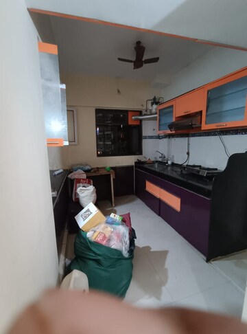 Kitchen in 2 BHK Apartment at Kumar Pratham, Moshi – for Rent