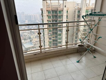 Balcony in 3 BHK Apartment at Gaur Saundaryam, Tech Zone 4 Greater Noida – for Rent
