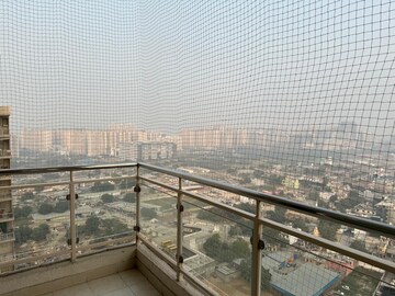 Balcony in 3 BHK Apartment at Gaur Saundaryam, Tech Zone 4 Greater Noida – for Rent