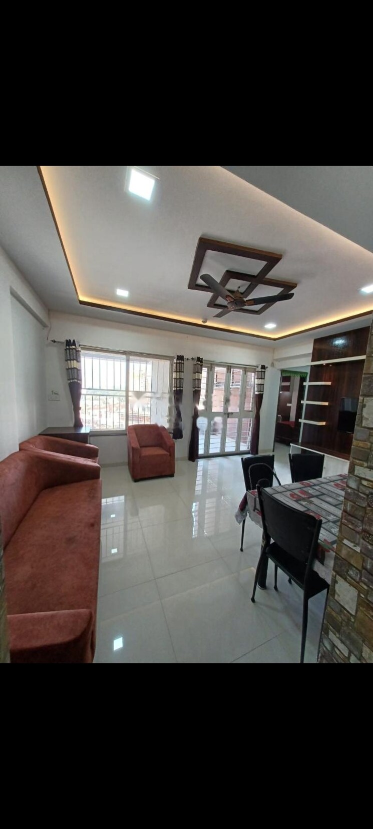 Living Room, wadhwani-sai-paradise 2 Bedroom 880 Sq.Ft. Apartment In Punawale Pune 7975468