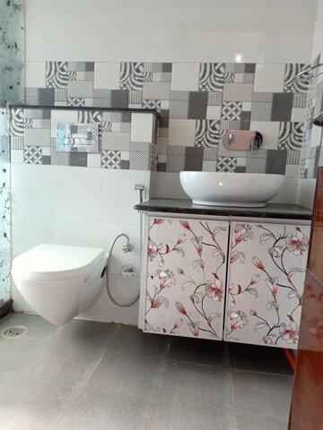 Bathroom in 3 BHK Apartment at Saket – for Rent