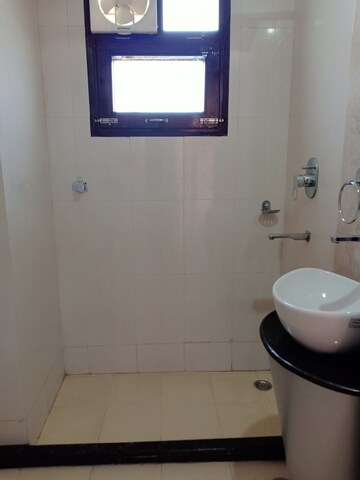 Bathroom in 3 BHK Apartment at Saket – for Rent