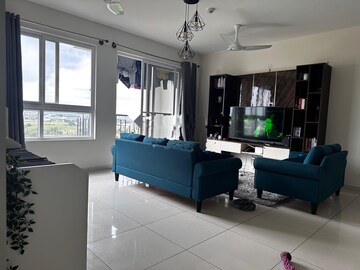 Living Room in 3 BHK Apartment at Godrej 24 Sarjapur, Sarjapur Road – for Rent