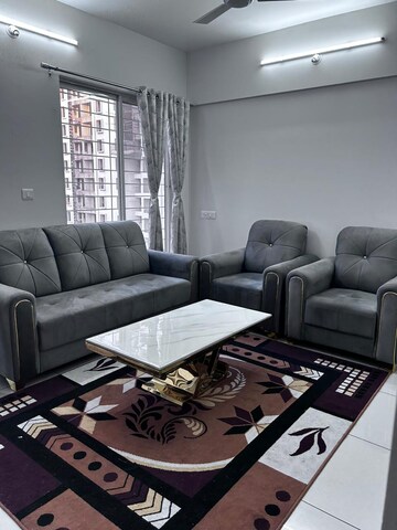 Living Room in 2 BHK Apartment at VJ YashOne Infinitee, Tathawade – for Rent