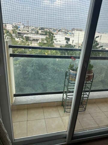 Balcony in 3 BHK Apartment at SNN Raj Lake View Phase II, Btm Layout – for Sale