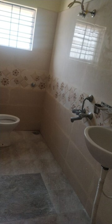 Bathroom in 1 RK Apartment at Doddanekkundi – for Rent