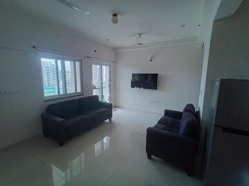 Living Room in 2 BHK Apartment at Purva Silversands, Mundhwa – for Rent