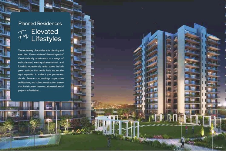 Exterior View, rps-auria 5 Bedroom 3250 Sq.Ft. Apartment In Sector 88 Faridabad 7975761