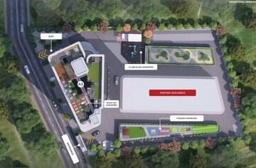 2 BHK Apartment – Exterior View View at Kumar Purab, Hadapsar - for Sale