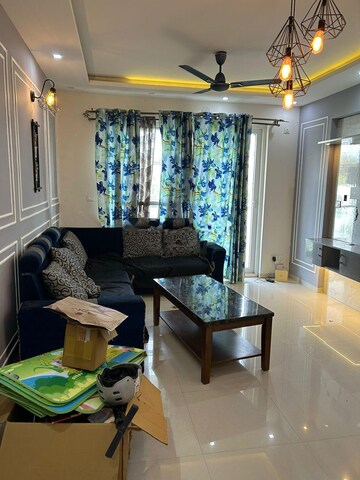 Living Room in 2 BHK Apartment at Bren EdgeWaters, Kasavanahalli – for Rent