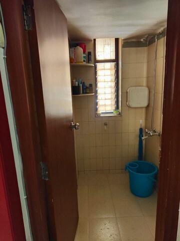 Bathroom in 1 BHK Apartment at Evening Glory, Chandivali – for Rent