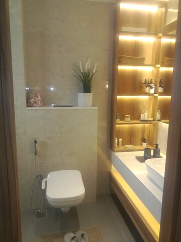 Bathroom in 4 BHK Apartment at Godrej Vrikshya, Sector 103 – for Sale