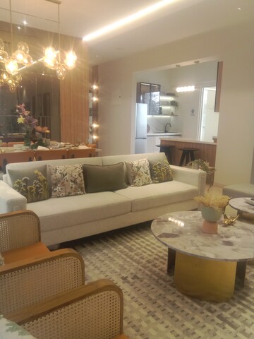 Living Room in 4 BHK Apartment at Godrej Vrikshya, Sector 103 – for Sale