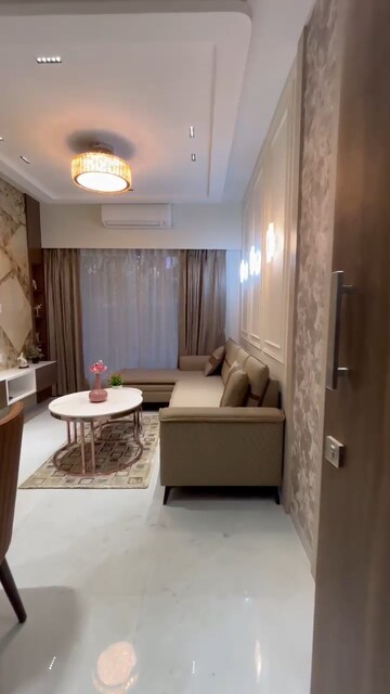 Bathroom in 1 BHK Apartment at Empire Vrindavan, Borivali East – for Sale