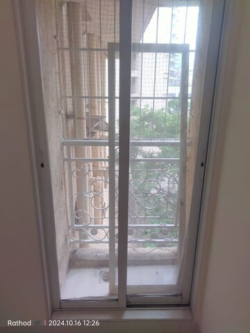 Balcony in 1 BHK Apartment at Vijay Galaxy, Waghbil – for Rent