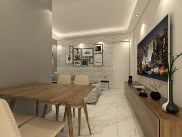 Living Room in 3 BHK Apartment at Malviya Nagar – for Sale