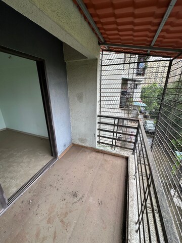 Balcony in 1 BHK Apartment at Sai Satyam Residency Kalyan West, Kalyan West – for Sale