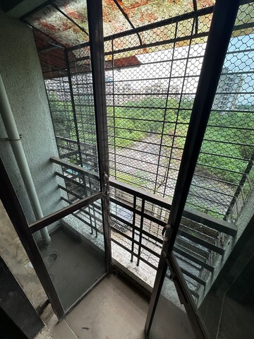 Balcony in 1 BHK Apartment at Sai Satyam Residency Kalyan West, Kalyan West – for Sale