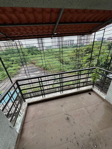 Balcony in 1 BHK Apartment at Sai Satyam Residency Kalyan West, Kalyan West – for Sale