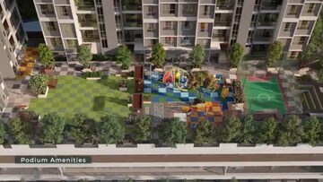 3 BHK Apartment – Exterior View View at Gandharv The High Gates, Hadapsar - for Sale
