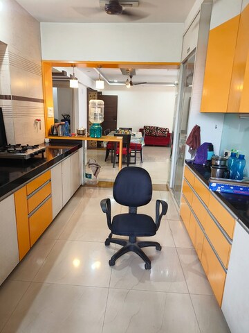 Kitchen in 4 BHK Apartment at Vidarbha Mahesh CHS, Kavesar – for Rent