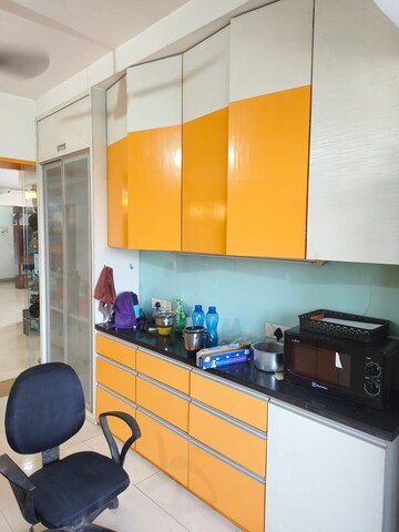 Kitchen in 4 BHK Apartment at Vidarbha Mahesh CHS, Kavesar – for Rent