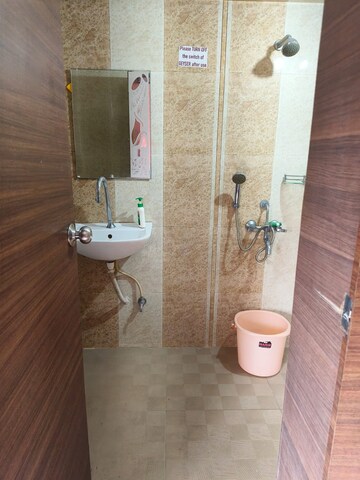 Bathroom in 4 BHK Apartment at Vidarbha Mahesh CHS, Kavesar – for Rent