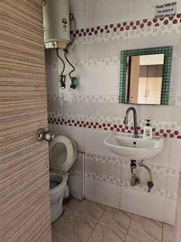 Bathroom in 4 BHK Apartment at Vidarbha Mahesh CHS, Kavesar – for Rent