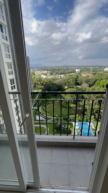 Balcony in 2 BHK Apartment at Godrej Royale Woods, Devanahalli – for Rent