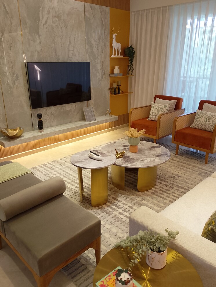 Living Room, godrej-vrikshya 3 Bedroom 1948 Sq.Ft. Apartment In Sector 103 Gurgaon 7976215