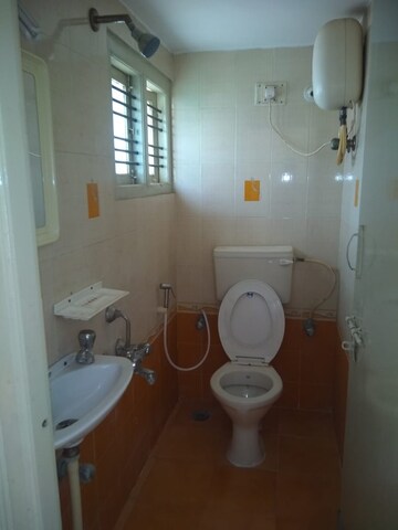 Bathroom in 1 RK Apartment at Doddanekkundi – for Rent