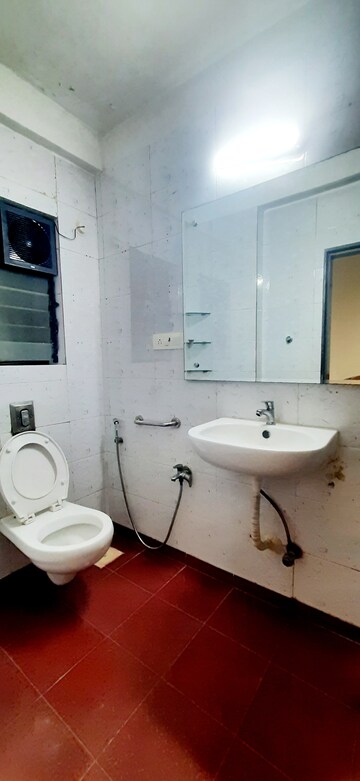 Bathroom in 2 BHK Apartment at Indradarshan II, Oshiwara – for Rent