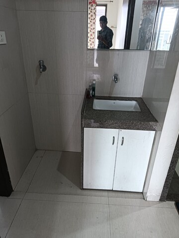 Bathroom in 2 BHK Apartment at Mahaavir Darshan, Nerul – for Rent
