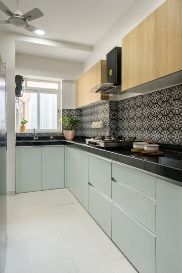 Kitchen in 2 BHK Apartment at Lodha Amara, Kolshet Road – for Rent