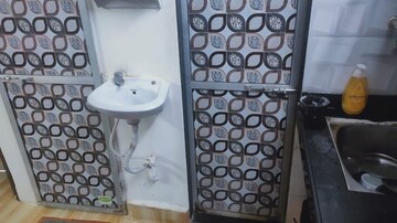 Bathroom in 1 RK Apartment at Nesco IT Park, Goregaon East – for Rent