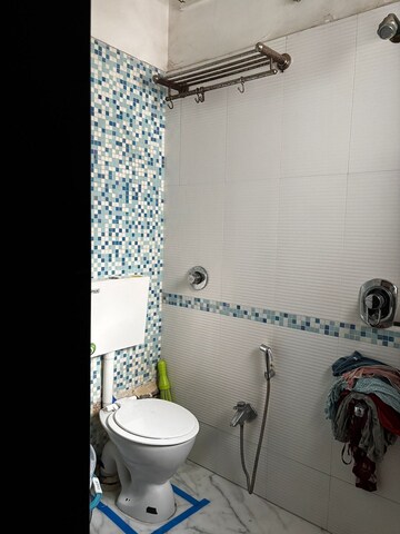 Bathroom in 2 BHK Apartment at Bandra West – for Rent