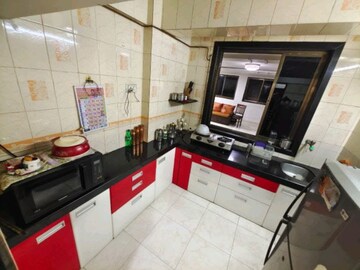 Kitchen in 1 BHK Apartment at Nikita CHS, Ghansoli – for Sale